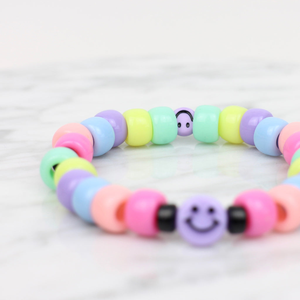 Candy Smiley Armband, Detailansicht