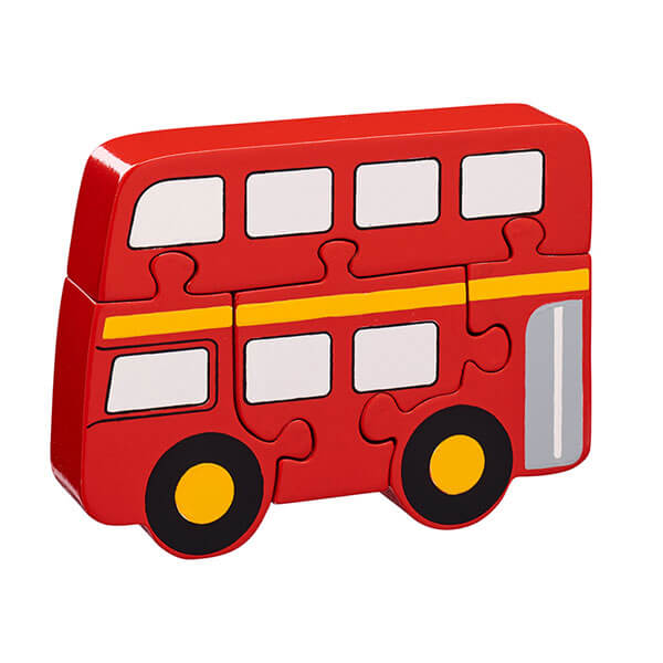 Zeitraum-lanka-kade-holzpuzzle-bus in rot