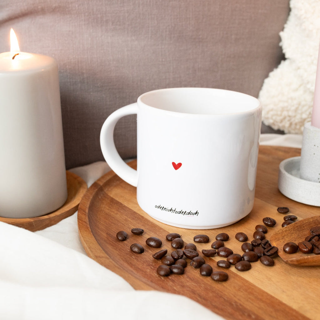 Herz "Thanks for being you" X Jumbo-Tasse, Rückseite
