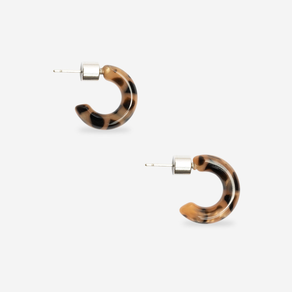 Charme Cookie X Kleine Ohrringe, Leo-Muster