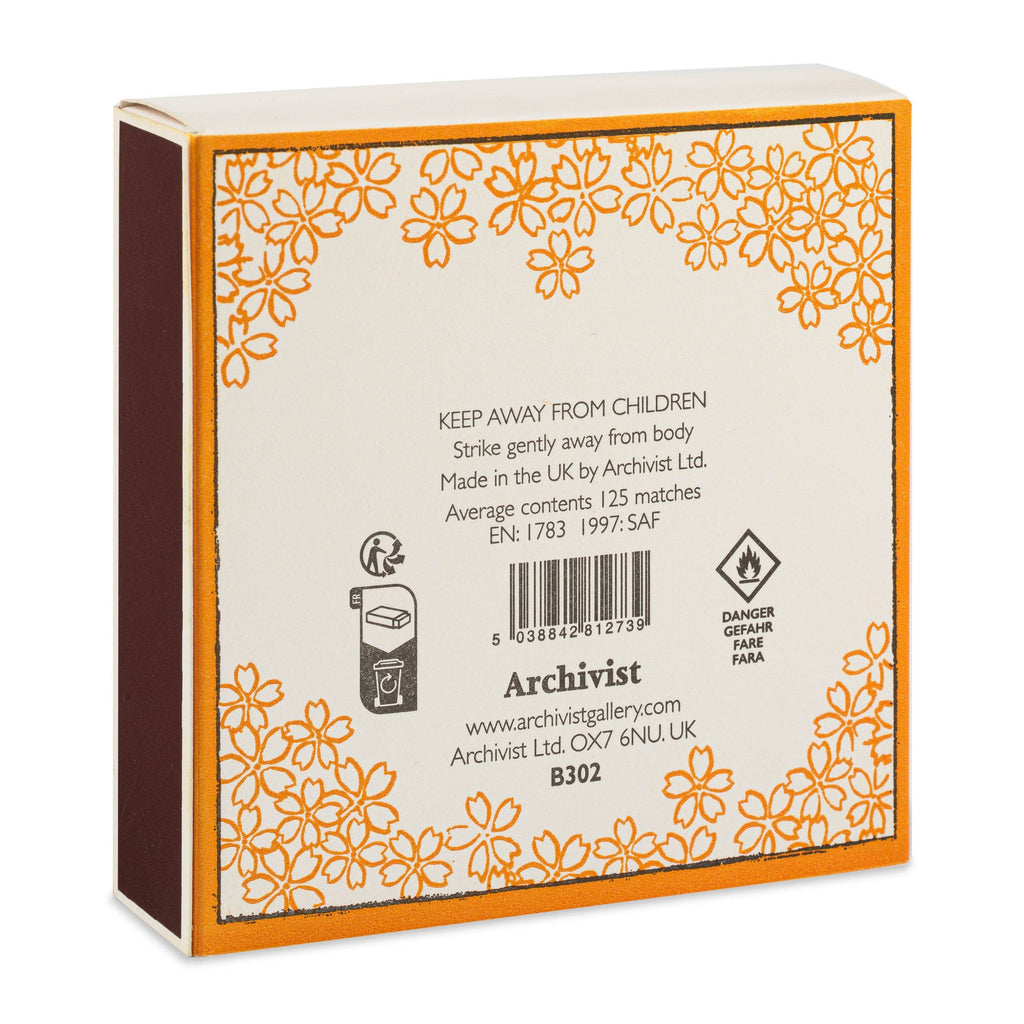 Mount Fuji „Monumental“ X Super XL Sicherheitsstreichhölzer, Rückseite