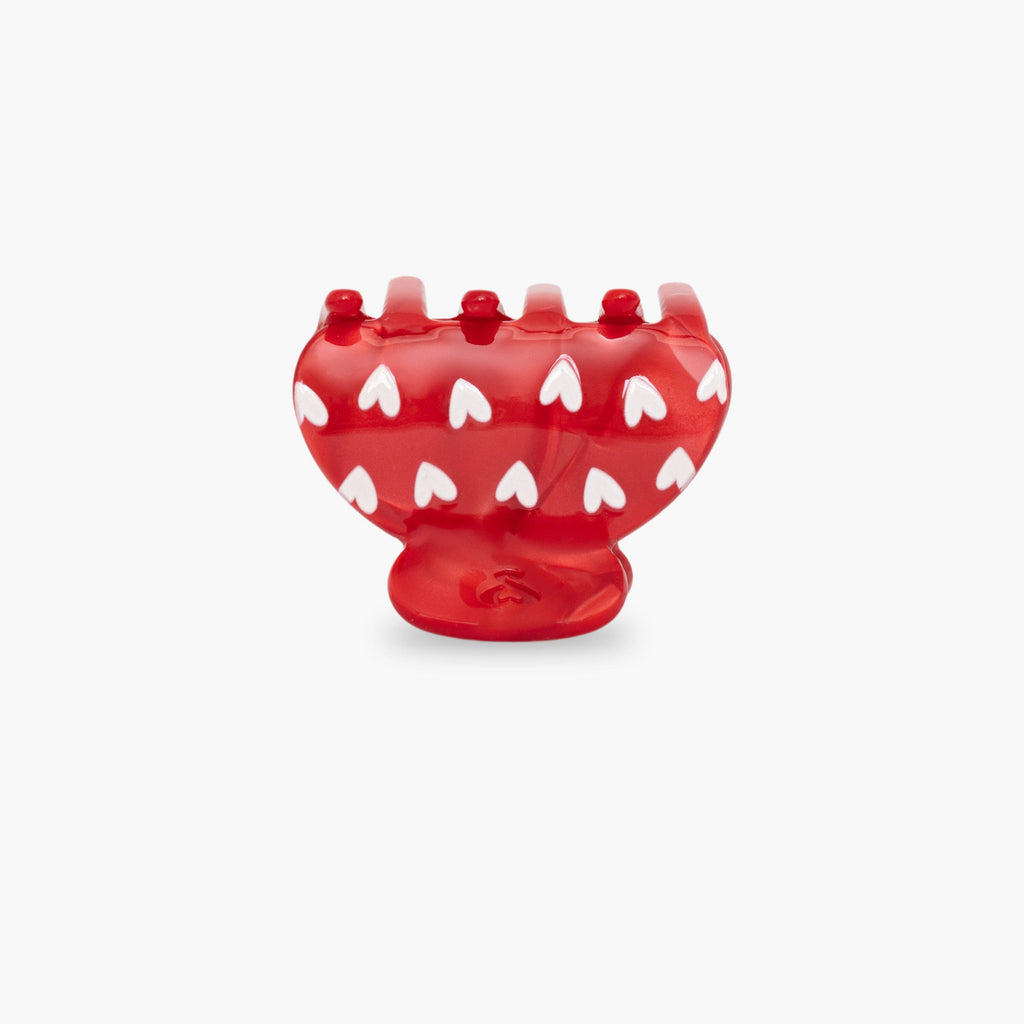 Coope Couple X Rote Haarklammer mit Herzen