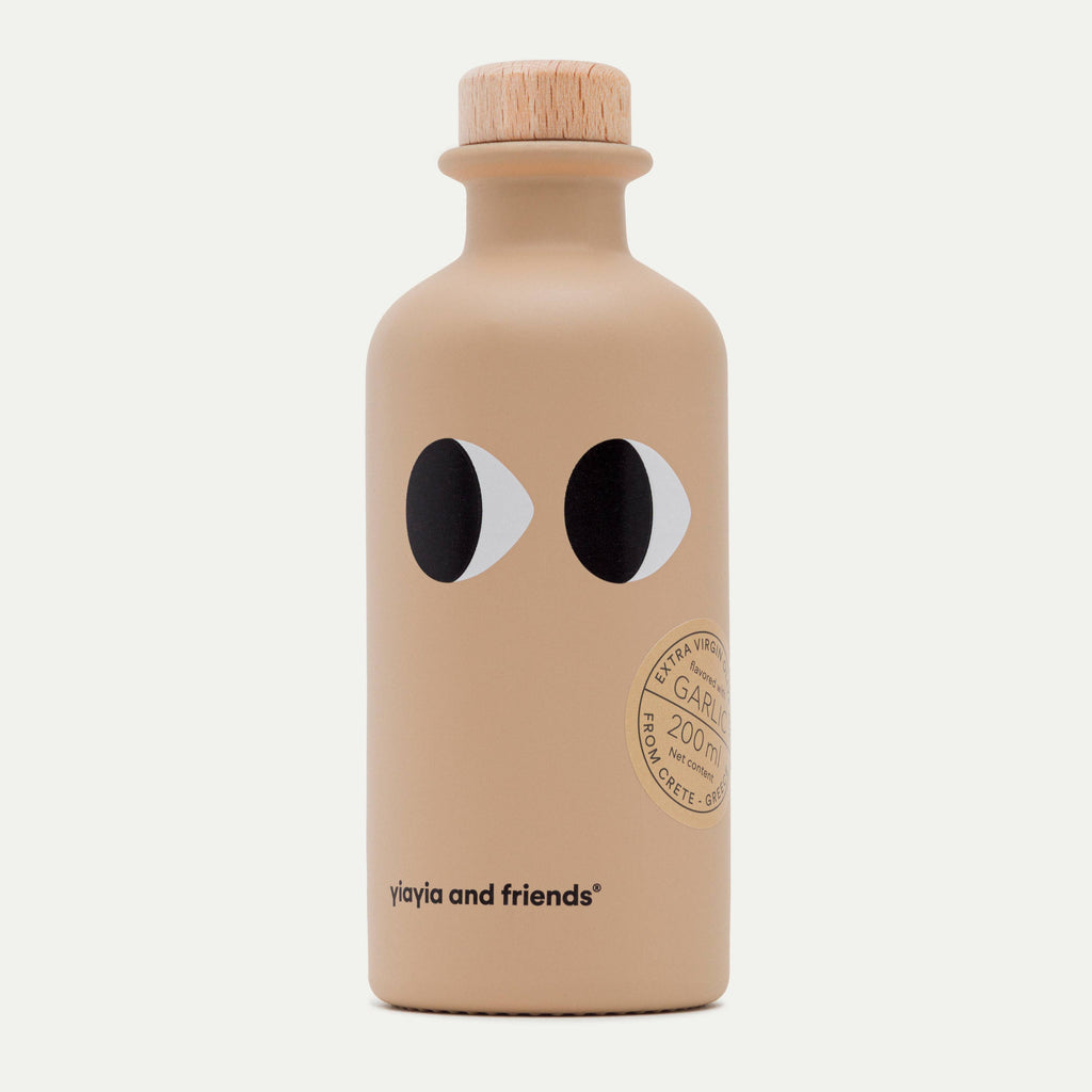 Natives Olivenöl Extra mit Knoblauch