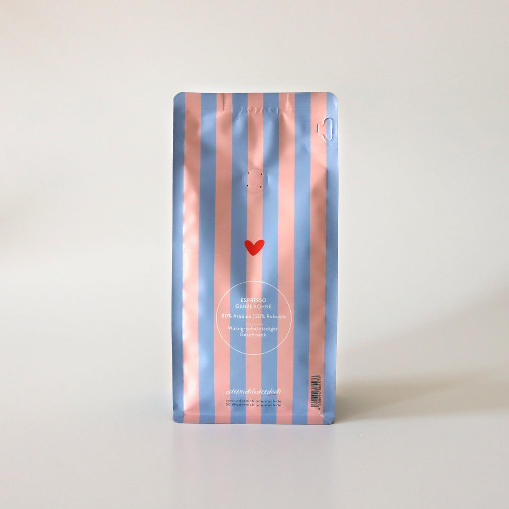 The Coffee Club X Kaffee Ganze Bohne, 250g, Rückseite