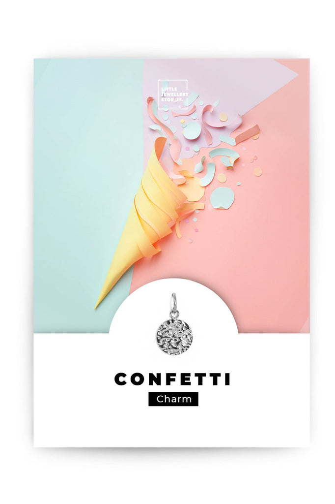 Motiv Charms, Confetti X Silber
