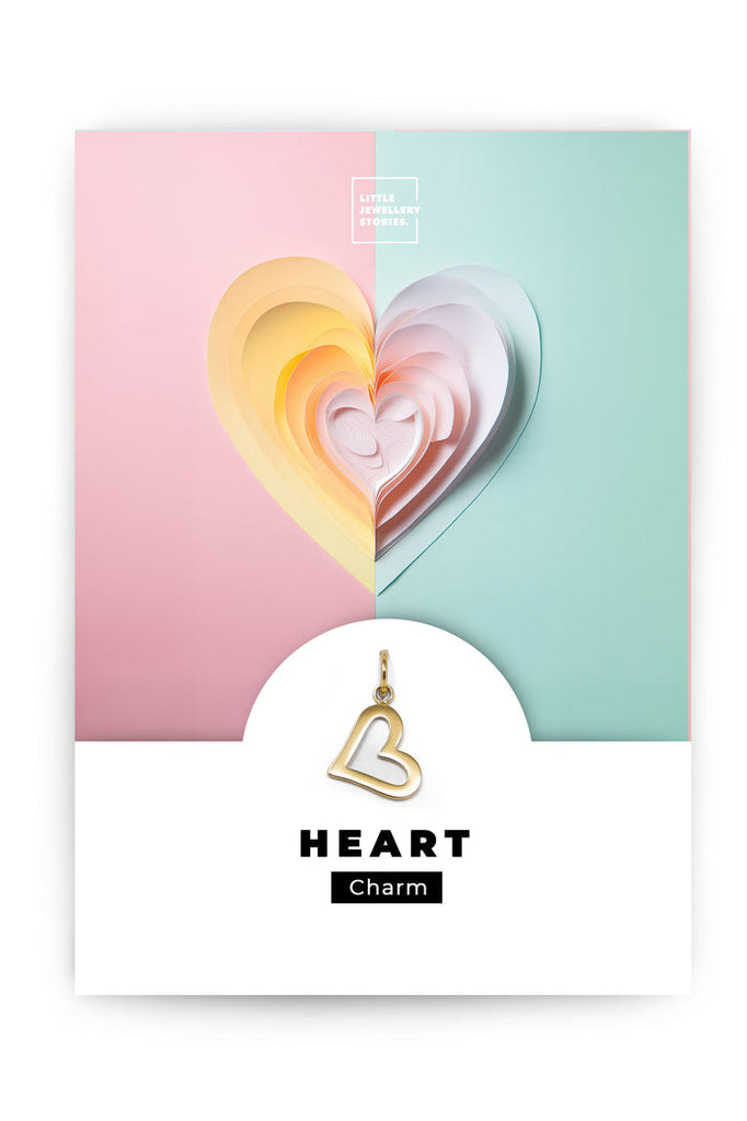 Motiv Charm, Heart X Gold
