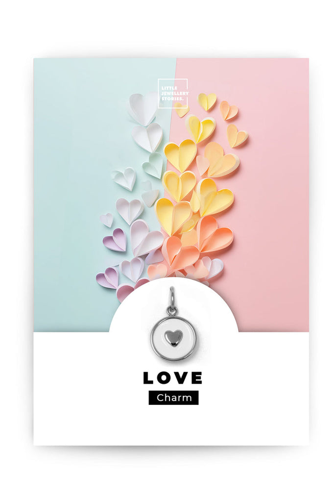 Motiv Charm, Love X Silber