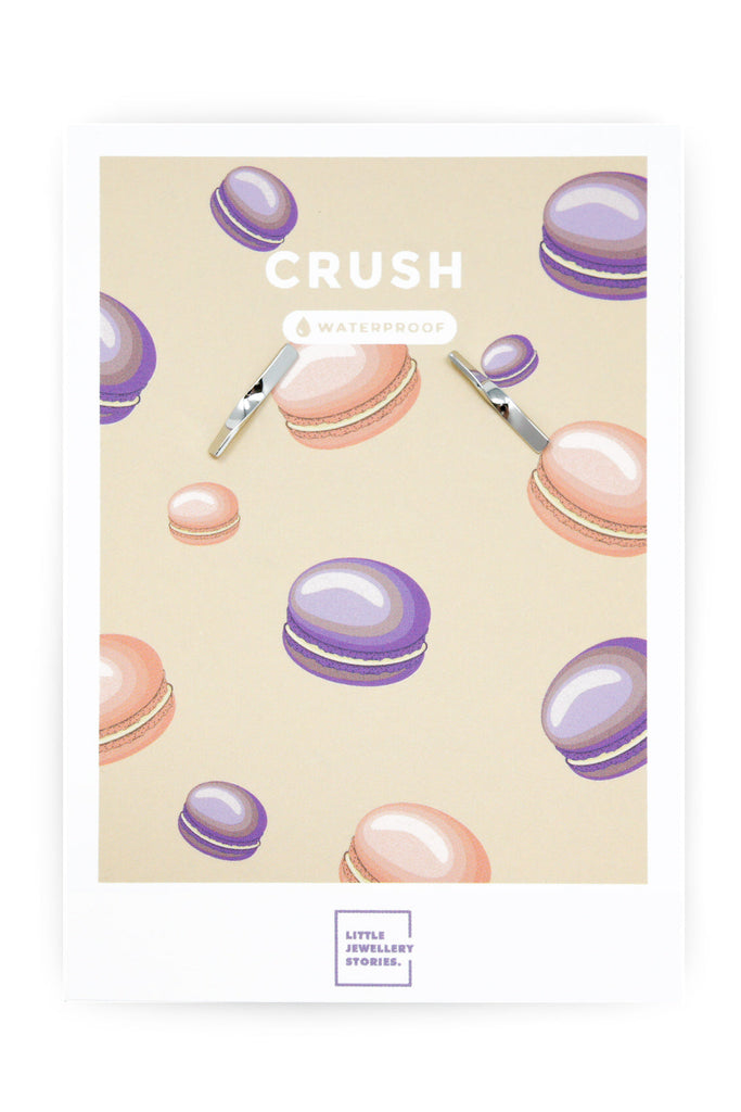 Crush Ohrringe X Silber