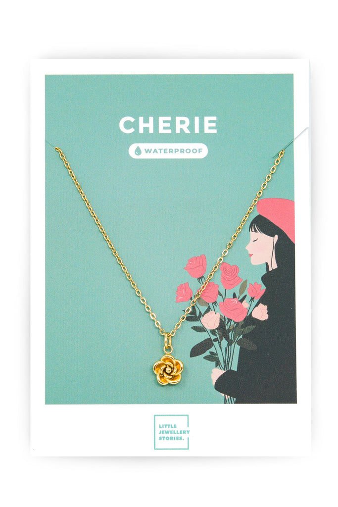 Cherie Halskette X Gold