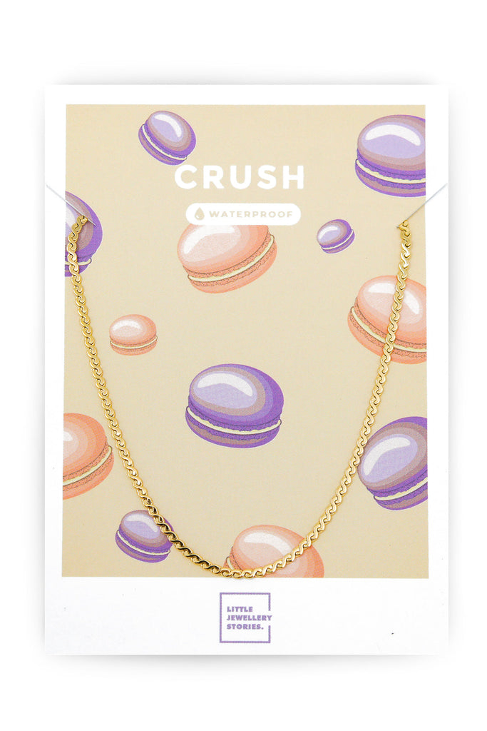 Crush Halskette X Gold