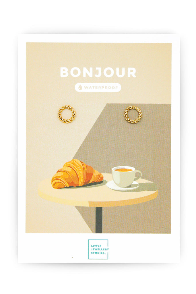 Bonjour Ohrringe X Gold