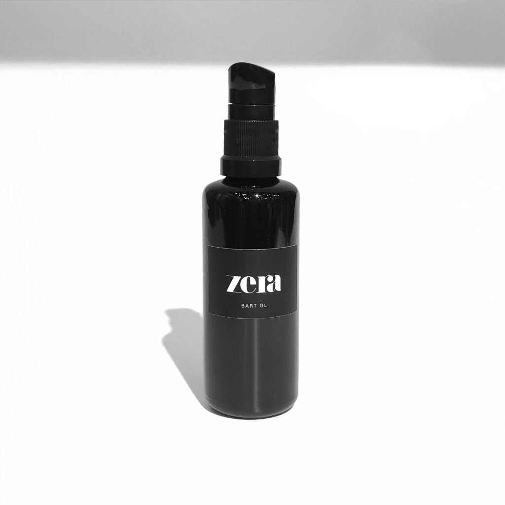 Zera X Bartöl, schwarze Flasche