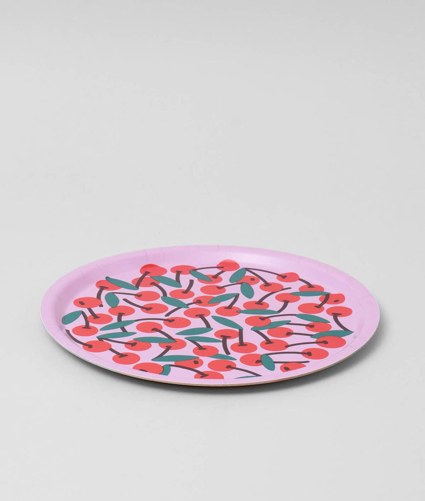 Kirschen X Birkenholz Serviertablett