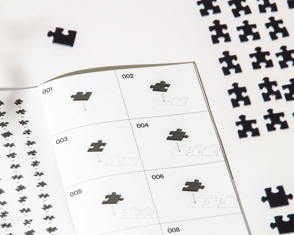 Demotivierendes Puzzle, Detailansicht