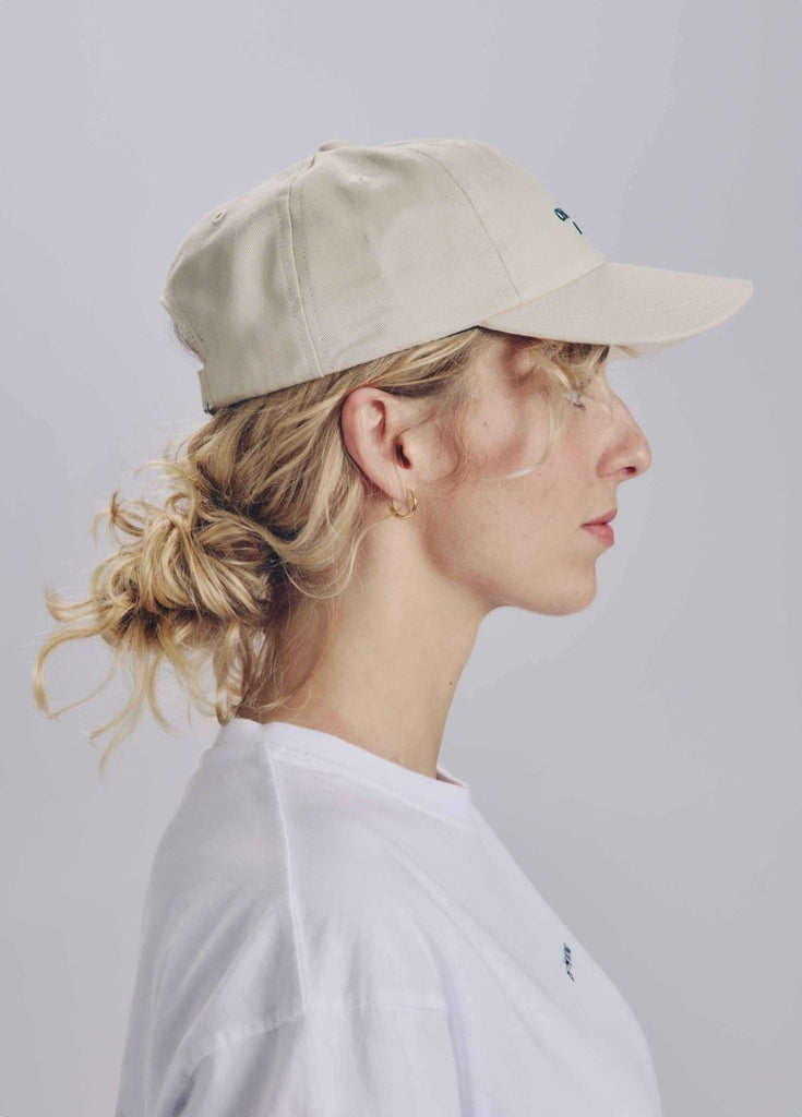 Champagne, please X Base Cap, von der Seite