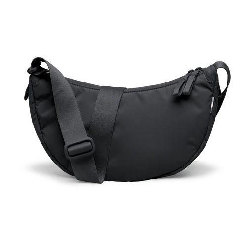Cloud Small Black X Monochrome Moon Bag, Rückseite