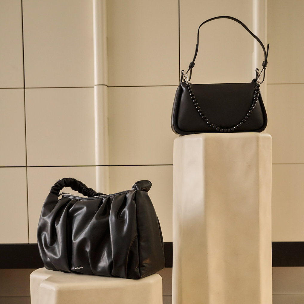 Faltentasche x Schwarz