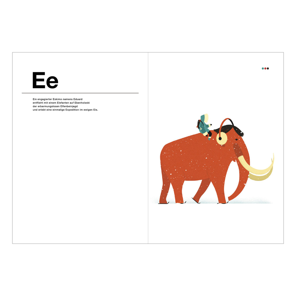 Blick ins Buch bei Ee wie Elefant 