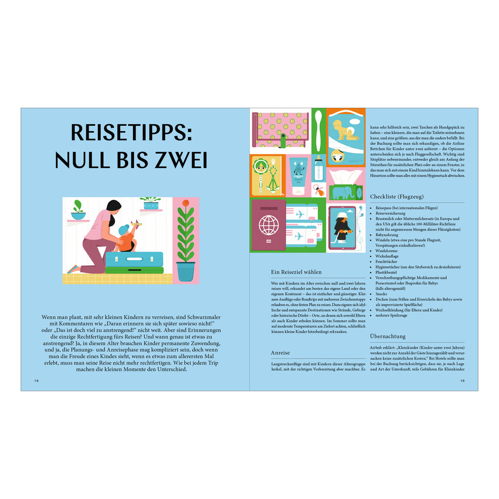 Blick ins Buch: Reisetipps: Null bis zwei