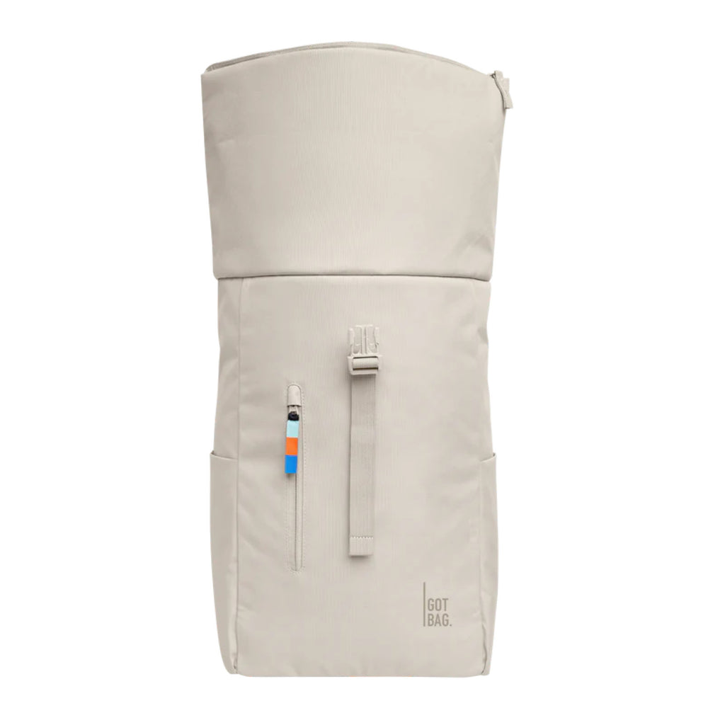 Easy Rolltop X Soft Shell (Muschelweiß), in geöffnetem Zustand, Freisteller