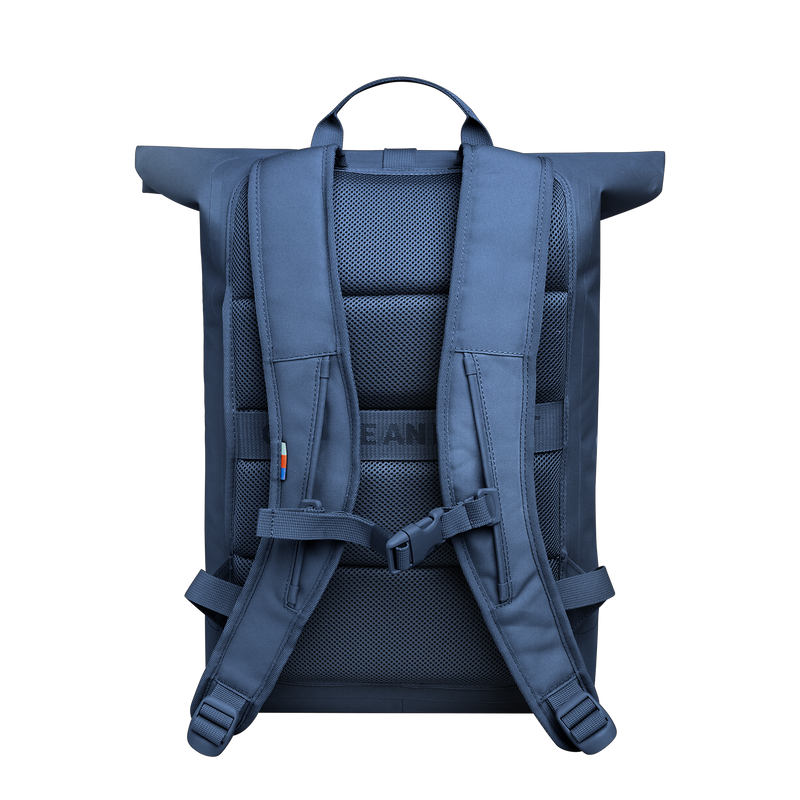 Lite Rolltop 2.0 Ocean Blue (dunkelblau), Rückansicht, Freisteller
