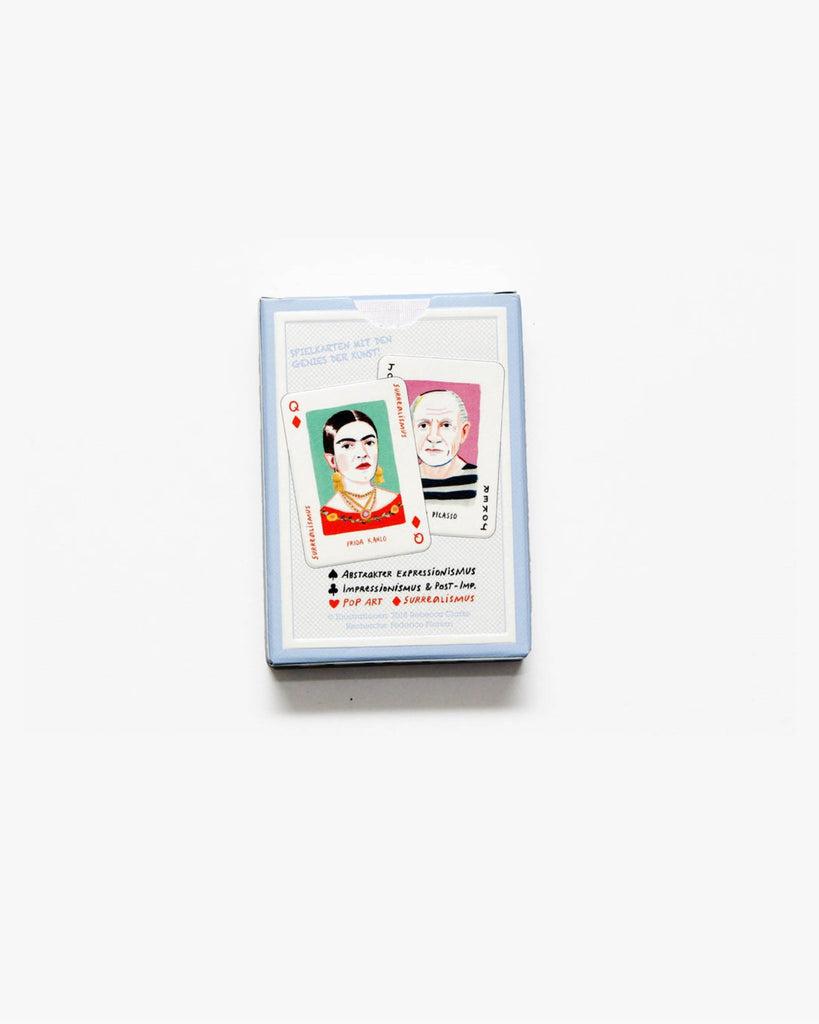 Kunst-Genies, Kartenspiel, Rückseite