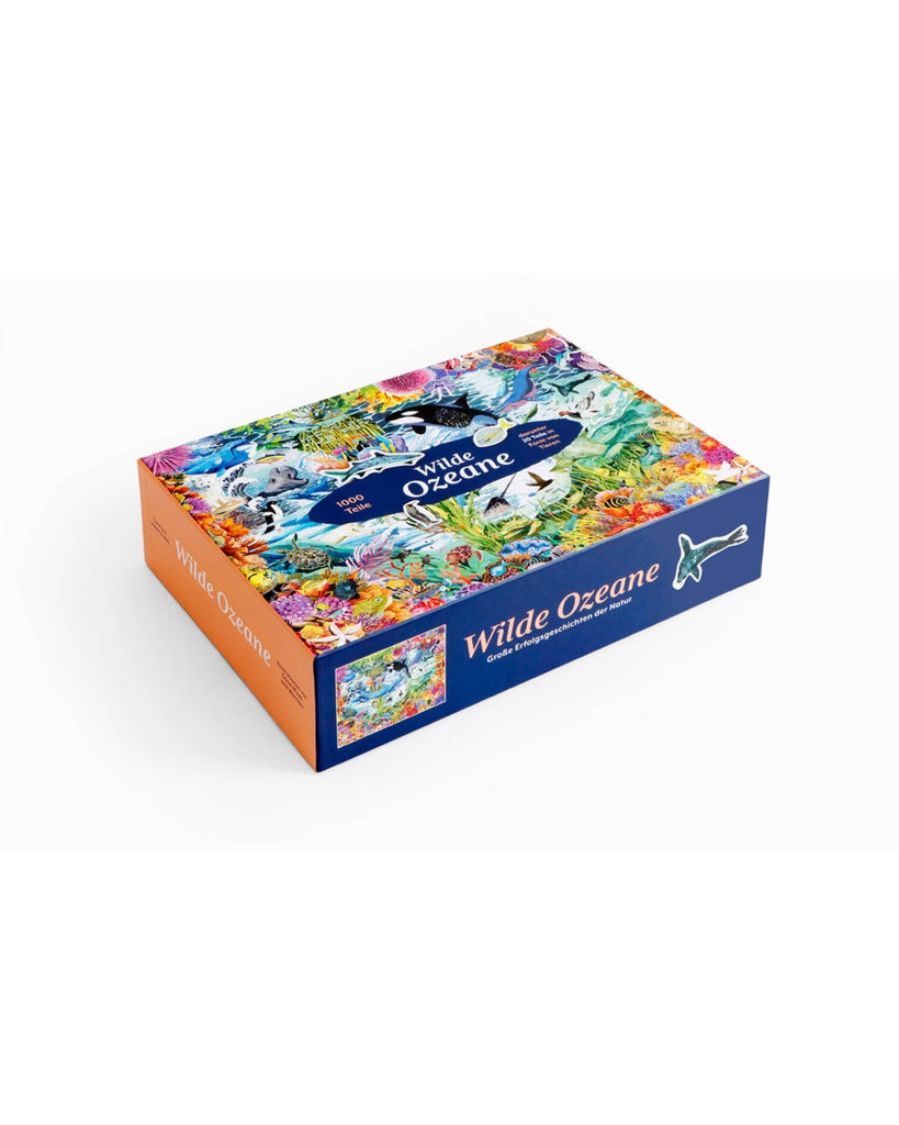 Wilde Ozeane X 1000 Teile Puzzle, von schräg vorne fotografiert