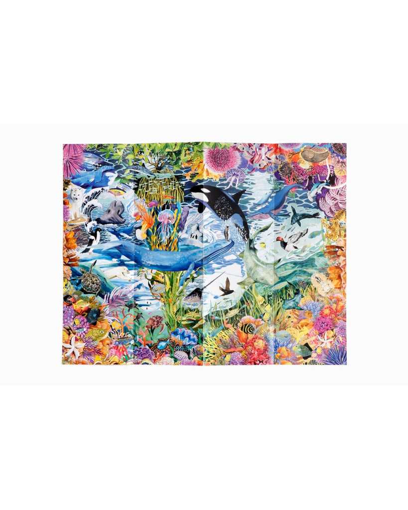 Wilde Ozeane X 1000 Teile Puzzle, Poster 